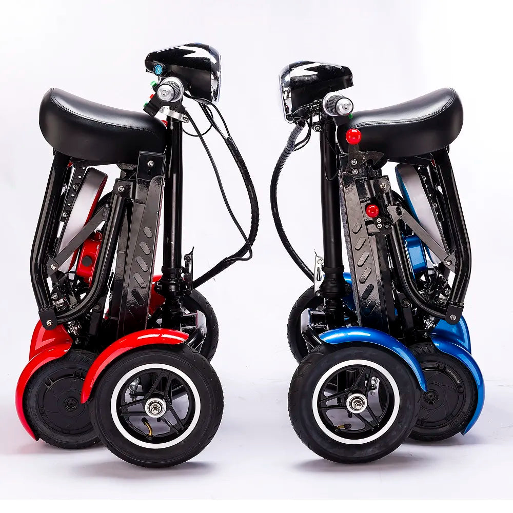 enhance  foldable perfect travel  transformer 4 wheel  electric folding mobility scooter convenient for elderly travel