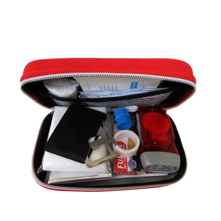 Compact First Aid Medical Kit Perfect for Home, Car, Camping Travel Hiking and Sports First Aid Kit