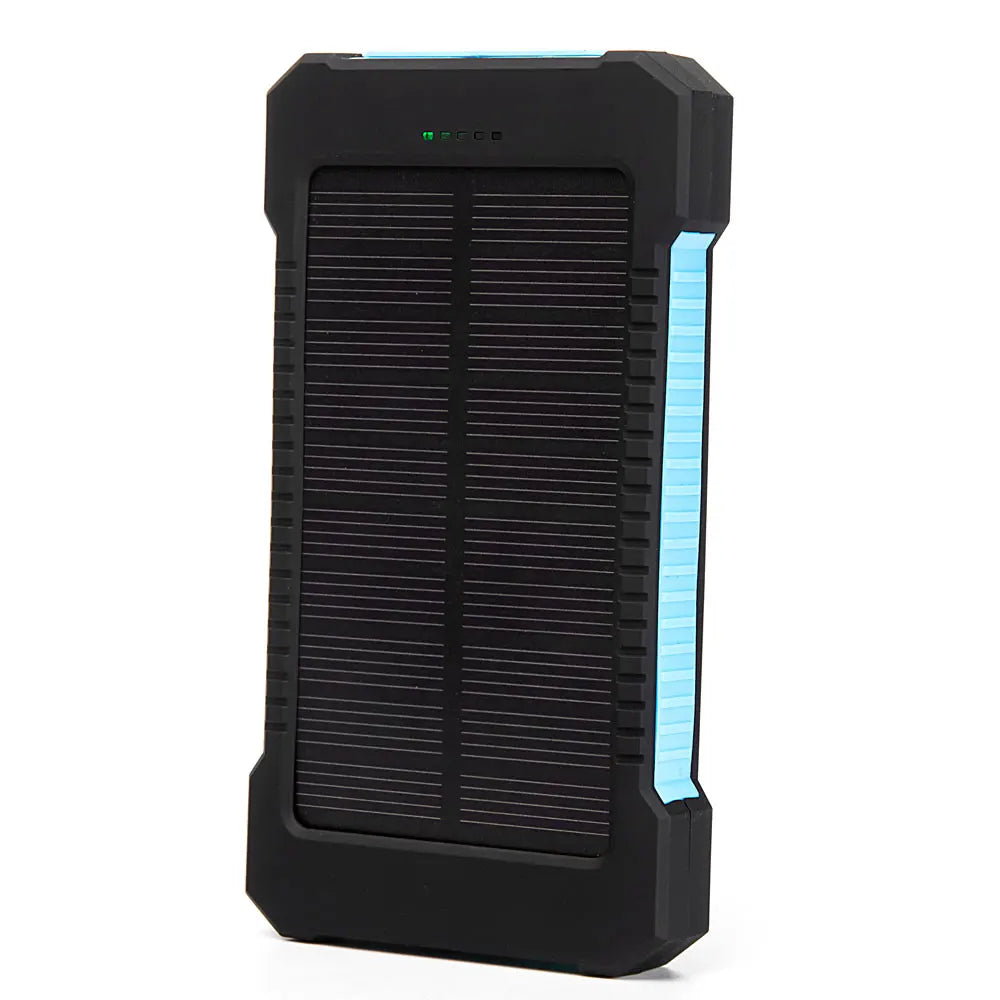 Solar Power Bank 20000mah Portable Waterproof External Battery Powerbank 20000 mah Phone Charger LED PoverBank For iphone huawei