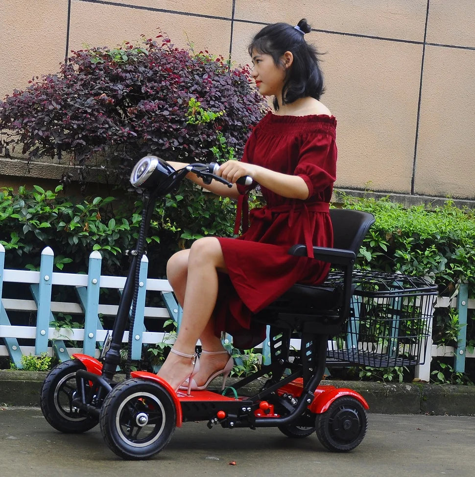 yongkang  portable folding mobility handicap 250 watt scooter electric disabled scooter 4  wheel