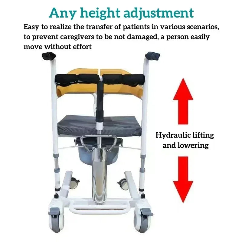 toilet patient chair lift shower transfer lift bath transfer chair manual patient hydraulic lift transfer chair