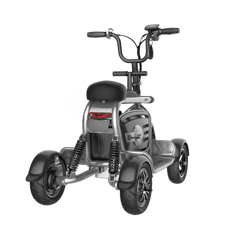 Electric Scooter 4 Wheel Mobility Electric City Bike Electric tricycle 800W for Older Adults