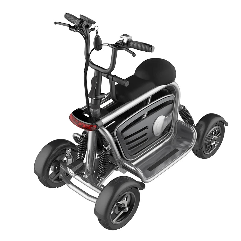 Electric Scooter 4 Wheel Mobility Electric City Bike Electric tricycle 800W for Older Adults