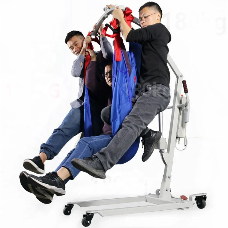 Multifunctional manual hydraulic lift chair for elderly paralyzed patients lift transfer chair