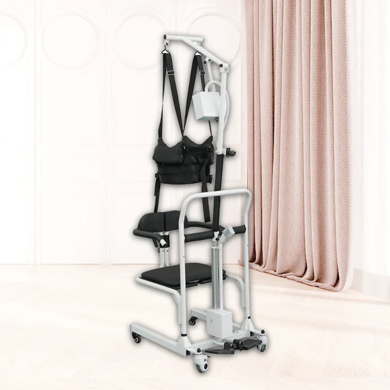 Patient Lift for Home with Cushions Shower Wheelchair Bedside Commode Strong Mobility assistant