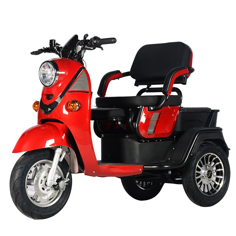 60V 1000W Mobility Scooter 3 Wheel Electric Motorised Tricycle