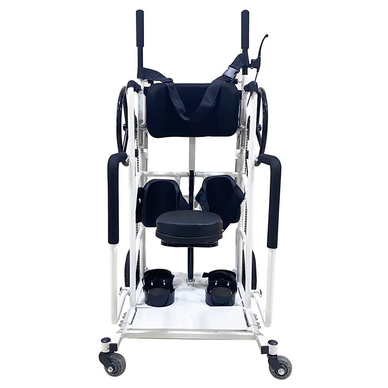 Handicapped Medical Rehabilitation Equipments walking and Standing Exercise Four Wheels Walker