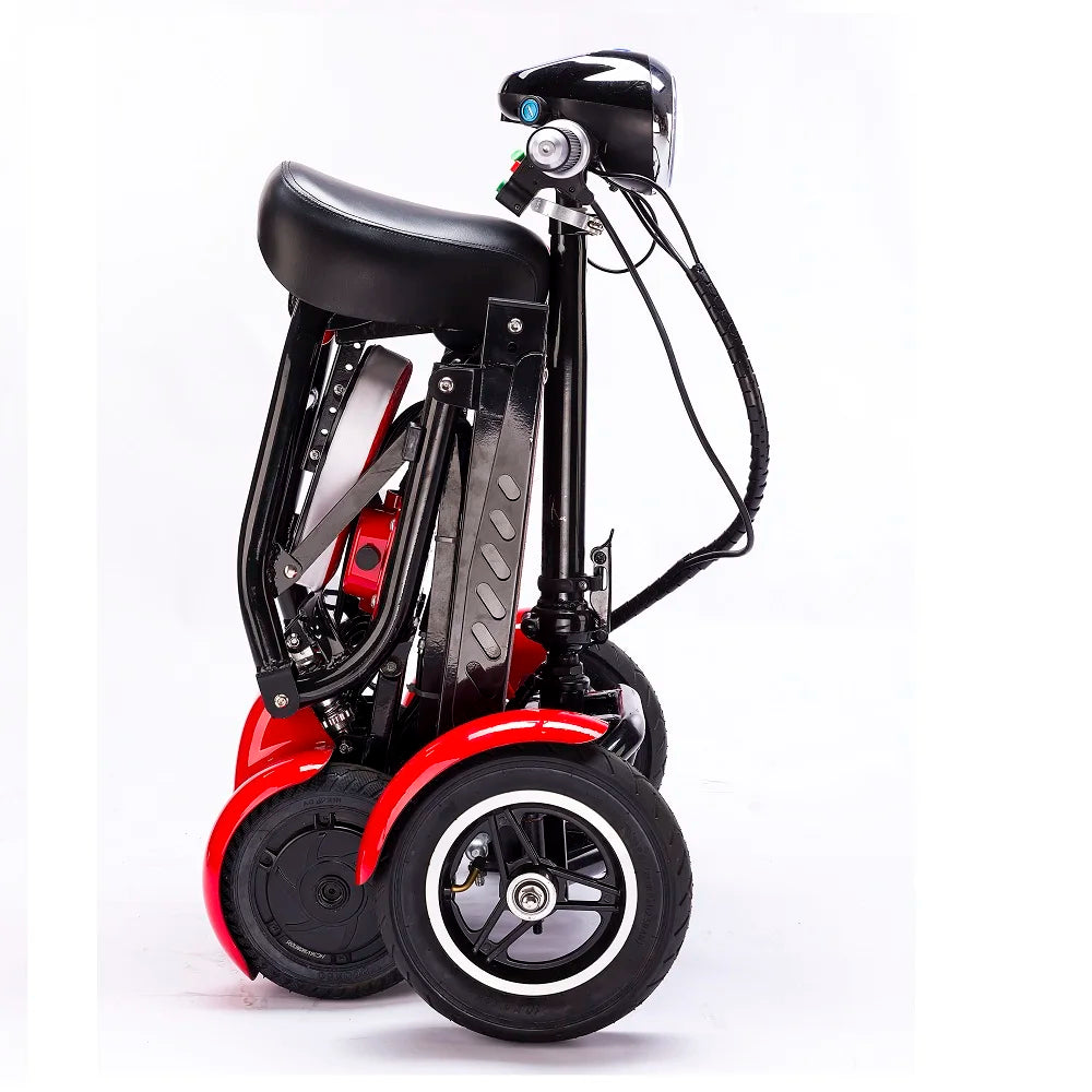 enhance  foldable perfect travel  transformer 4 wheel  electric folding mobility scooter convenient for elderly travel