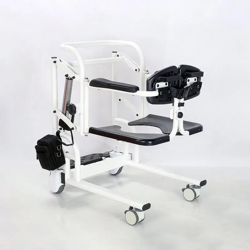 Toilet Wheelchair For The Disabled Wheel Chair Foldable With  Pedal Lifting Commode Transfer Open At Back Electric Seat