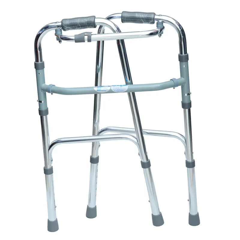 Walker Handicapped Cane Walking Aid Rehabilitation Training Equipment Twisting High Quality Aluminum Alloy Collapsible Armrest