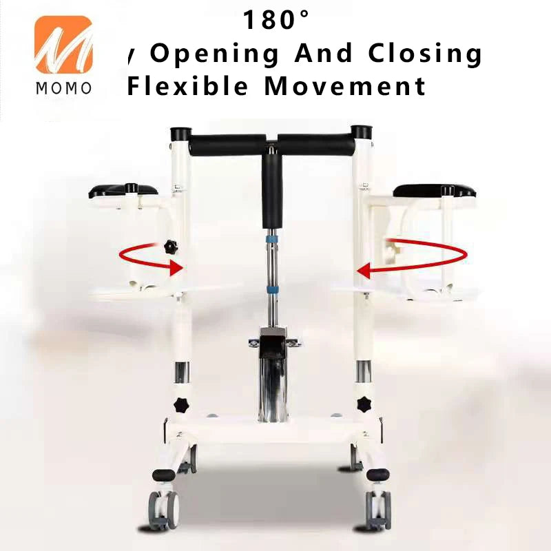 Factory Direct Sales Multifunctional Hydraulic Bathroom Transfer Chair Lifting Lightweight Patient Transfer Chair