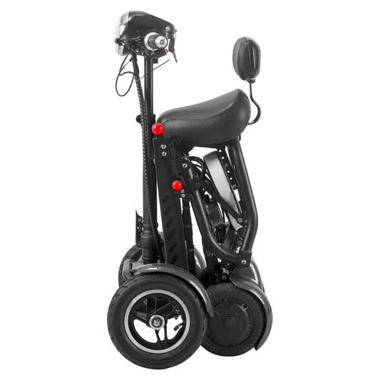 Adult Folding  4 Three Wheels Disabled Handicapped Trike Electric Mobility Scooter