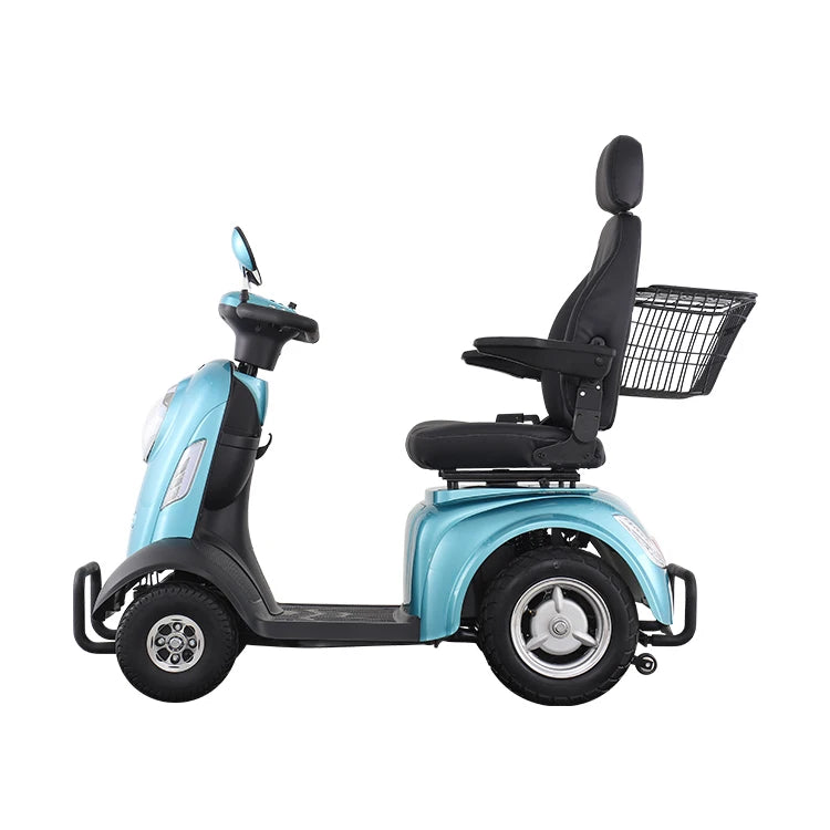 Seats Electric Scooter Magnetic Brake 20km/h 4 Wheel Mobility Scooter CE for Elderly and Disabled People