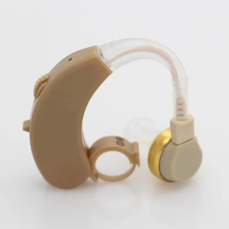 F138 Digital Hearing Aid With Battery Ear Severe Loss Invisible Sound Amplifier High-Power Hearing Aids For Deafness Elderly