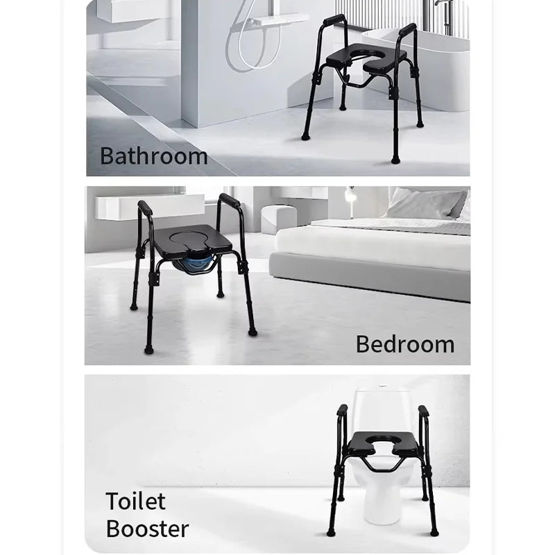 for Steel freedom shower chair op commode & shower chair with pan to washroom chair for more bigger