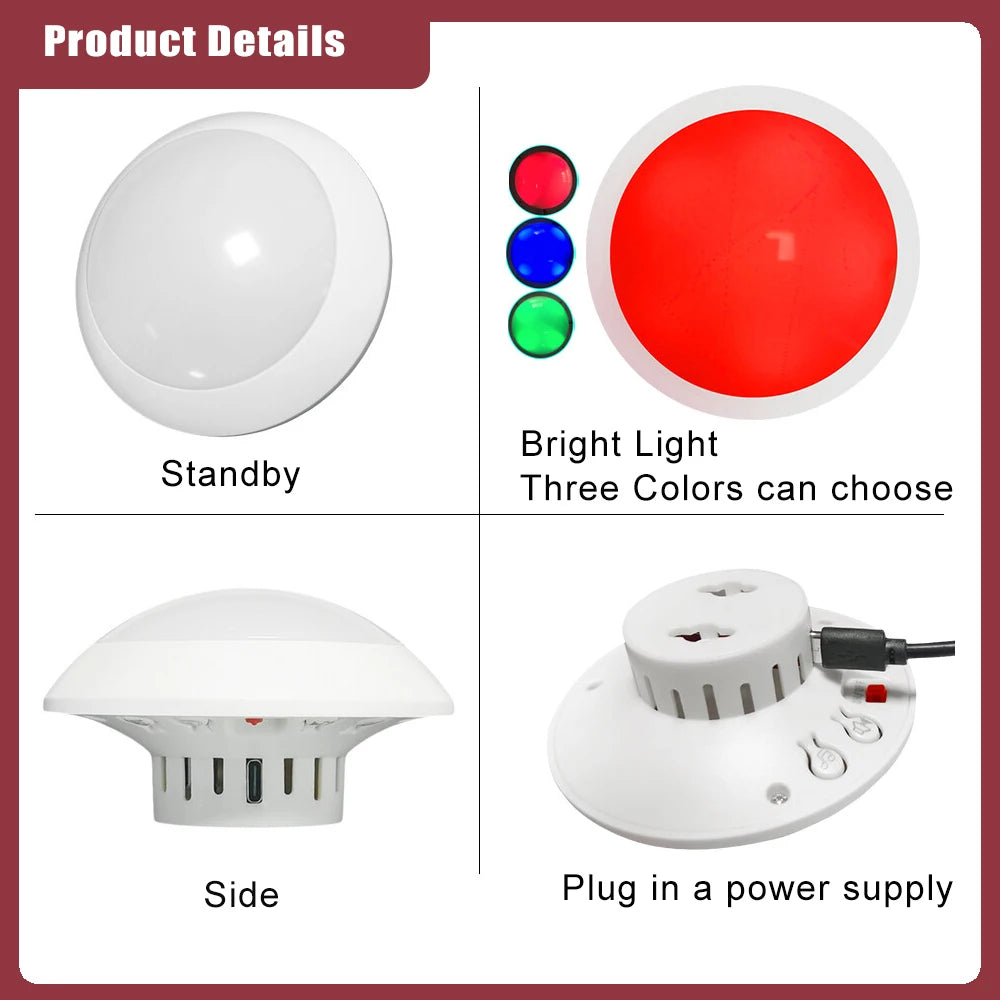 Call Button for Elderly Seniors at Home Wireless Caregiver Pager Emergency Alert Button 2 Receivers 2 Waterproof Transmitters