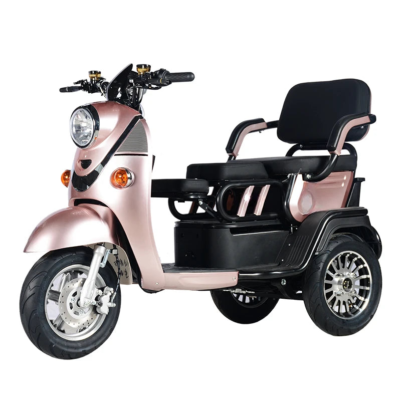 60V 1000W Mobility Scooter 3 Wheel Electric Motorised Tricycle