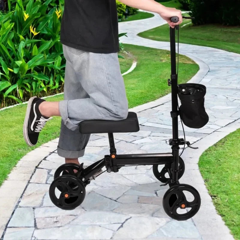 Knee Walker Physical Training Equipment Handicap Scooter Lightweight Disabled Walking Aids