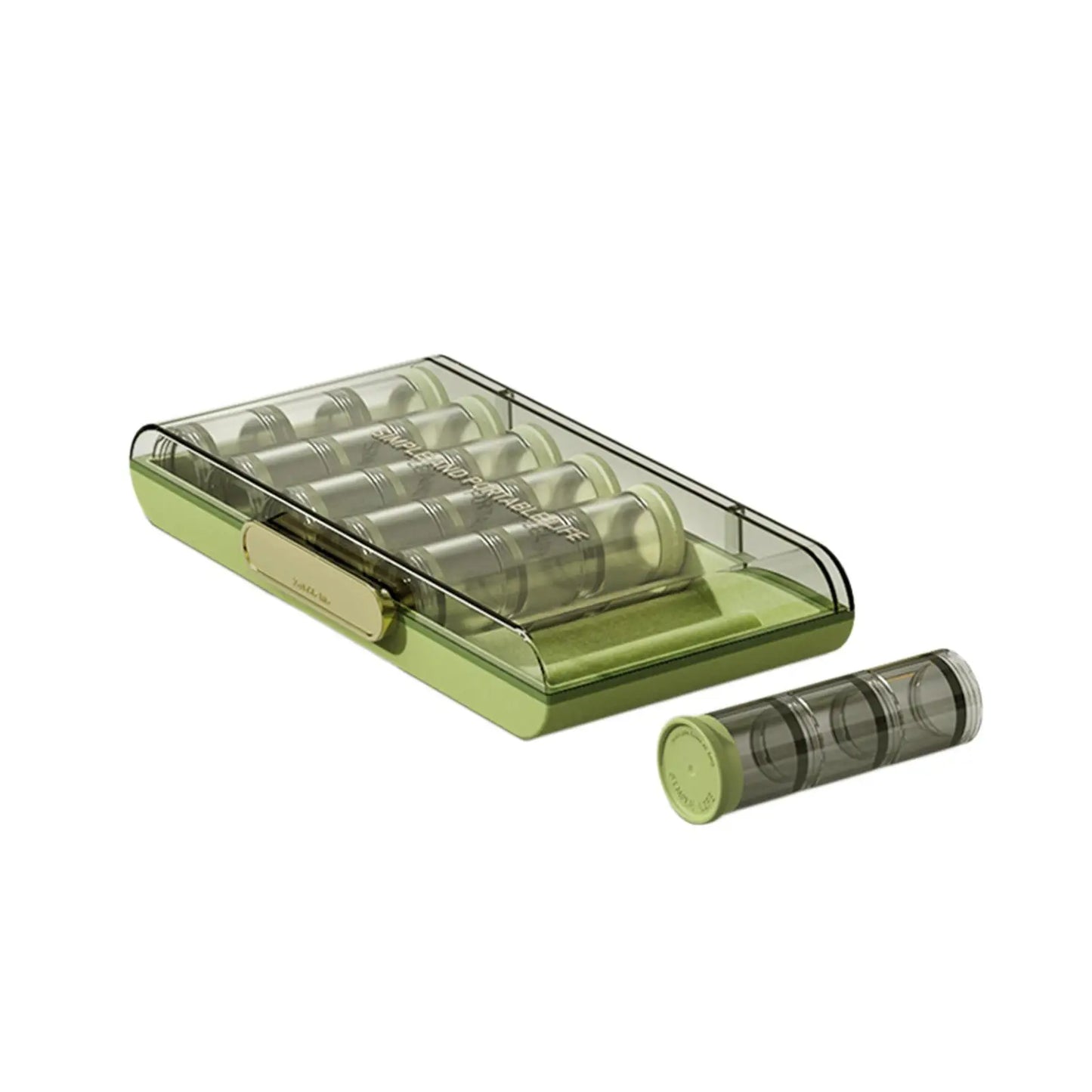 Weekly Pill Organizer 3 Times A Day Removable Dividers Pill Container Large Compartments Portable Pill Box 7 Days Pill Organizer