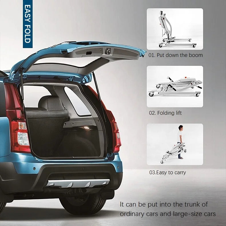 KSM-210 Patient transport with lift floor ceiling lift stretcher high quality hydraulic transfer patient lift