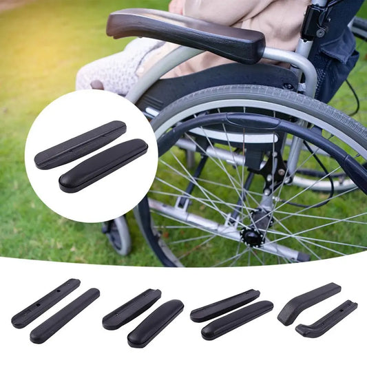 Leather Sponge Wheelchair Armrest Replacement with Screw Wheelchair Armrest Pad Wheelchair Arm Pads Cover Wheelchair Accessories