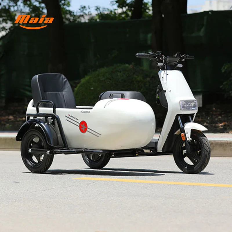 Factory hot selling cheap Electric trike Adult Halley Scooter 3 Wheel Electric tricycle With Sidecar