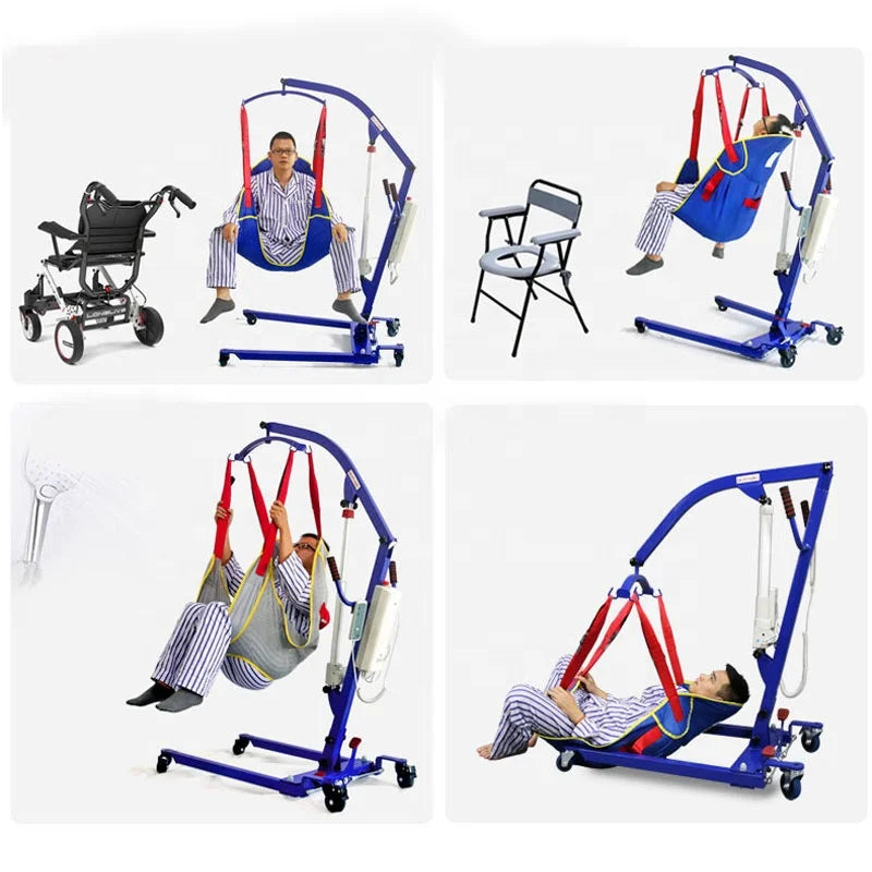 Multifunctional manual hydraulic lift chair for elderly paralyzed patients lift transfer chair