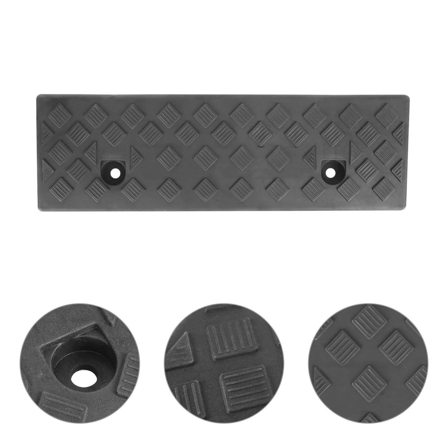 Step Mat Loading Ramp Garage for Home Folding Electric Scooter Wheelchair Plastic Slope Threshold Elder