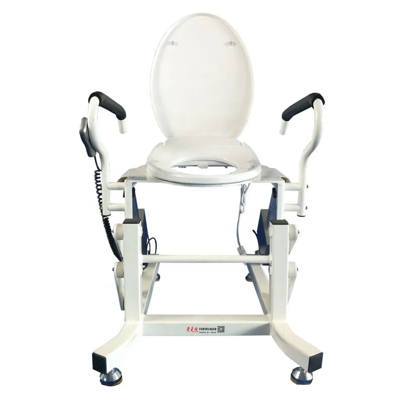 Hot sale wheelchair with toilet transfer commode  hospital nursing for elderly and disabled