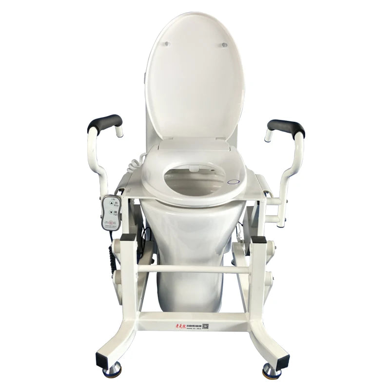 Hot sale wheelchair with toilet transfer commode  hospital nursing for elderly and disabled