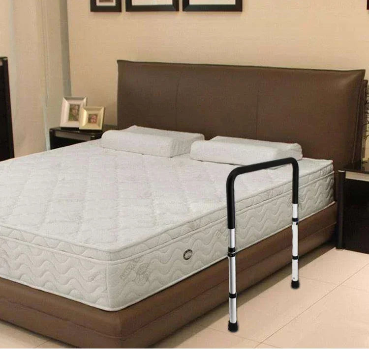 Adjustable Height Home Bed Assist Handle bed rail with legs Bedside Handrail Bedroom Safety Fall Prevention for senior MK01005