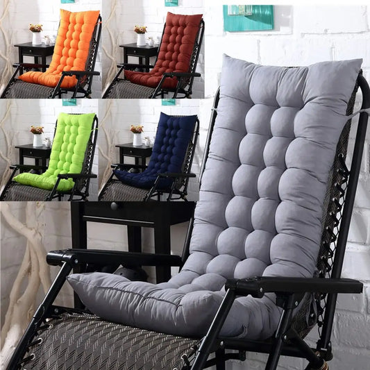 Garden Bench 2-3-4 Seater Recliner Cushion Soft Back Cushion Home Seat Mat Seat Pads Bench Seat Cushion