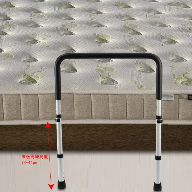 Adjustable Height Home Bed Assist Handle bed rail with legs Bedside Handrail Bedroom Safety Fall Prevention for senior MK01005