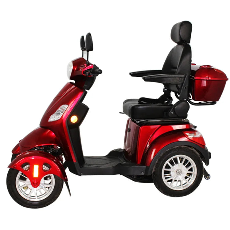 Travel 4 Wheels Elderly Electric Scooter Disabled Handicapped Mobility Scooter For Seniors