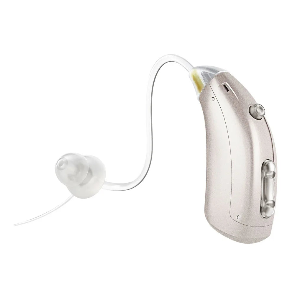 Best BTE Hearing Aids Mini Rechargeable Ear Back Type Hearing Device Sound Amplifier With Recharge Base For Hearing loss People