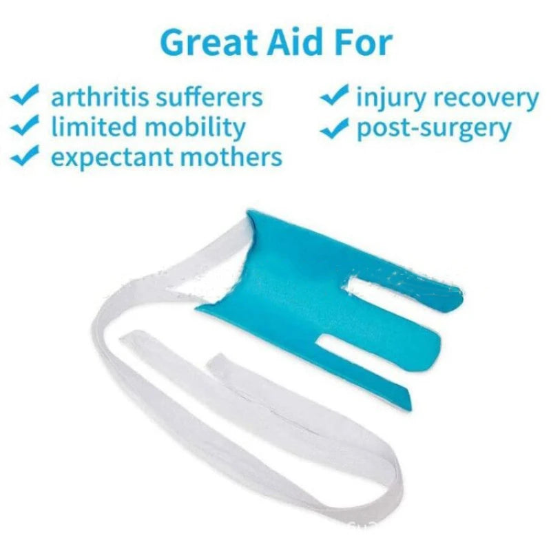 Sock Slider Stocking Aid Helper Put Sock On No Bending Shoe Horn Sock Puller Suitable For Pregnancy Elderly Dressing Aids Tools