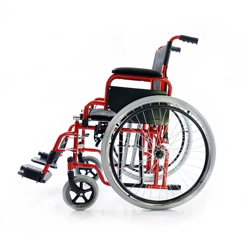 Steel self-propelled wheelchair handicapped wheelchair stair climbing wheelchair