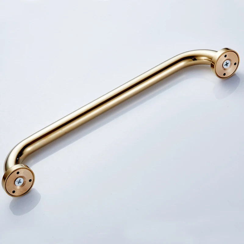 Grab Bar for Bathroom & Home, Bath & Shower Handle, Polished Gold, Senior Assist Safety Hand Rail